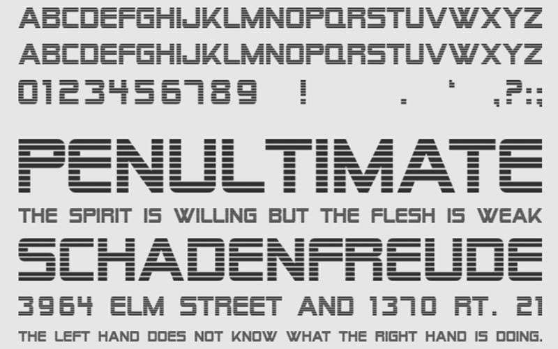 Sf Alien Encounters Font Family Free Download