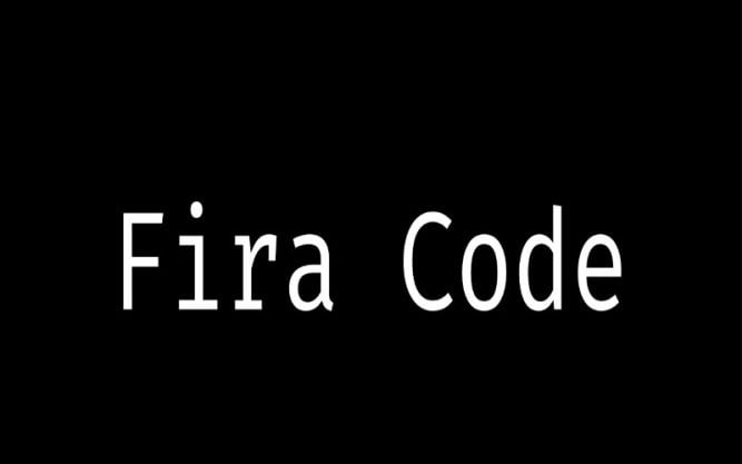 Fira Code Font Family Free Download