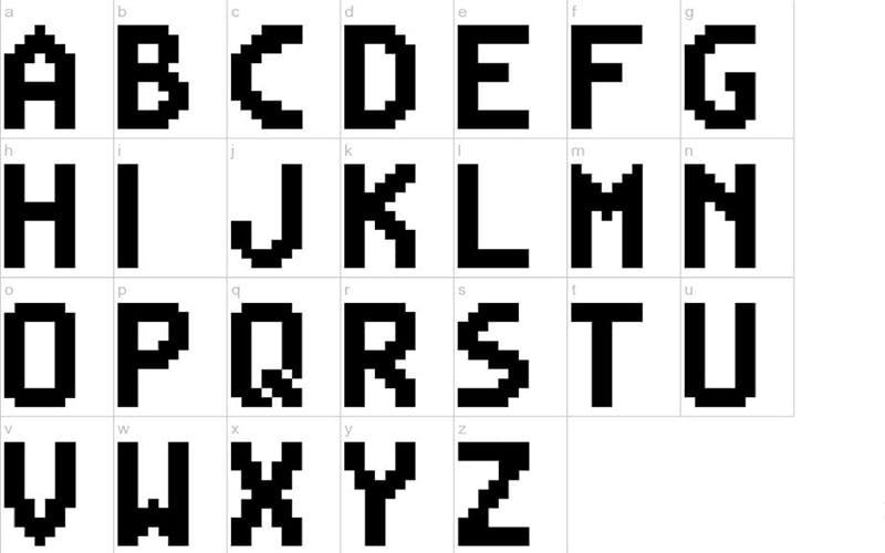 Megaman Font Free Download Anchor Fonts