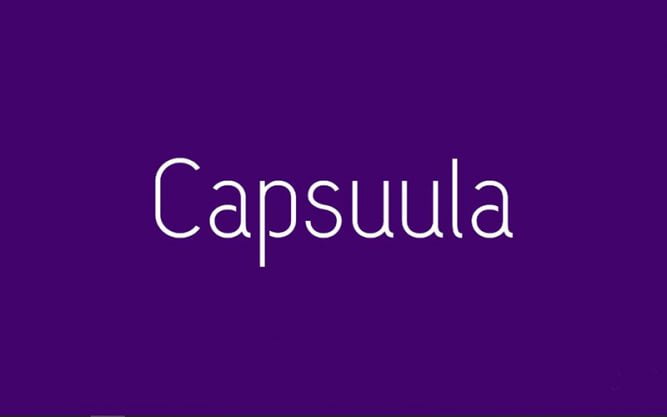 Capsuula Font Family Free Download