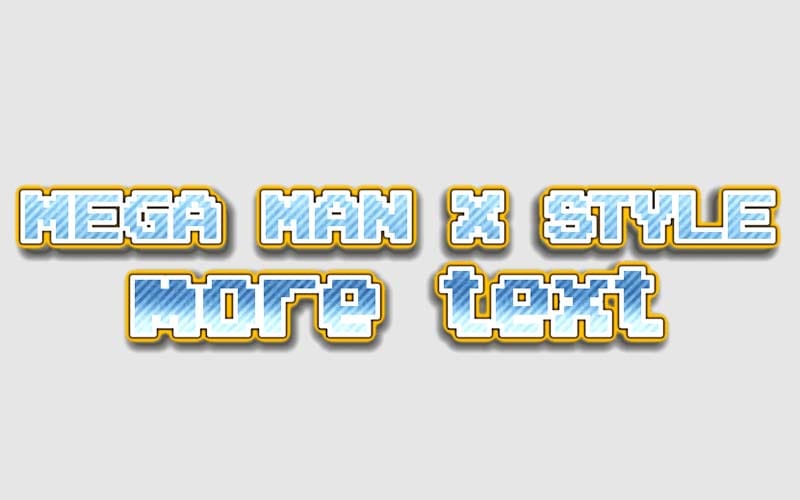 Megaman Font Family Free Download