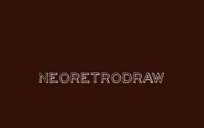 Neo Retro Draw Font Family Free Download