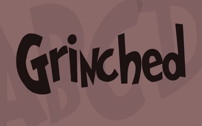 Grinched Font Family Free Download