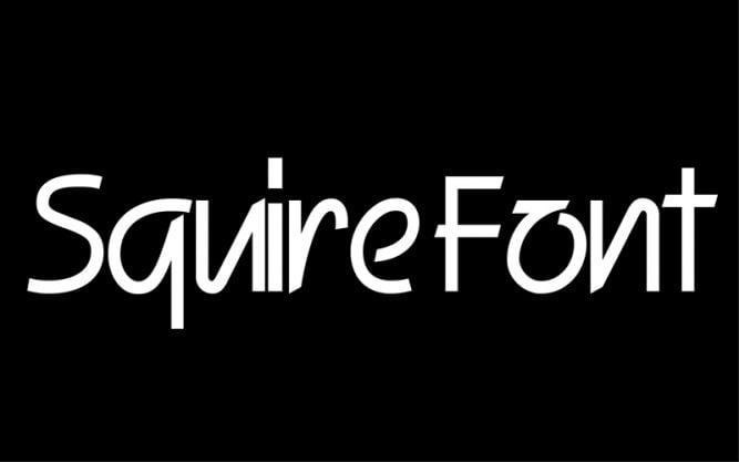 Squire Font Family Free Download