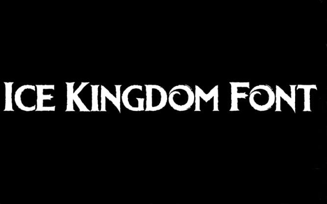 Ice Kingdom Font Family Free Download