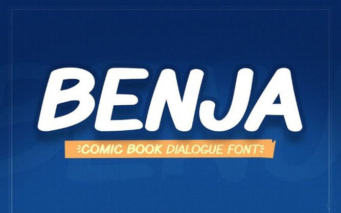 Benja Comic Font Family Free Download