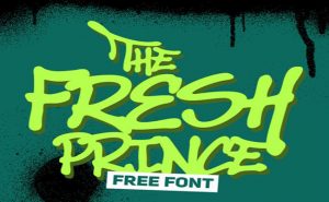 fresh prince of bel air font generatpr