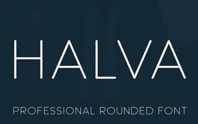 Halva Font Family Free Download