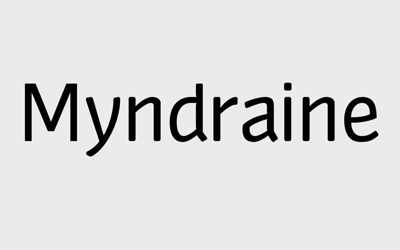 Myndraine Font Family Free Download