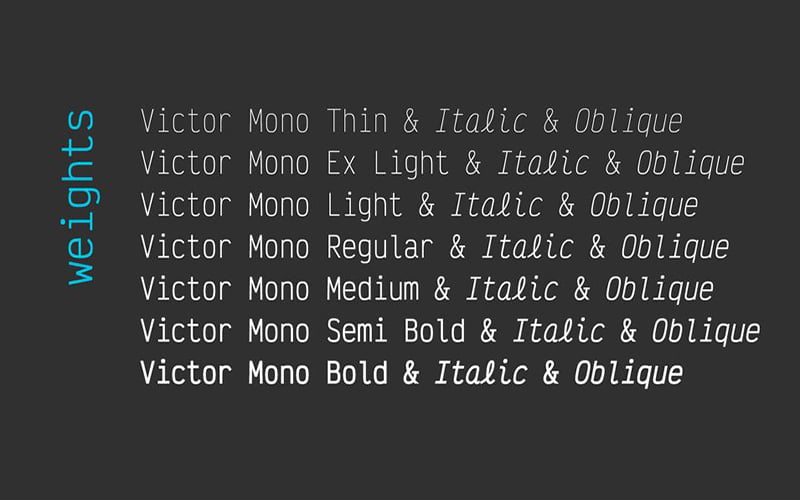 Victor-Mono-Font-Family-Download