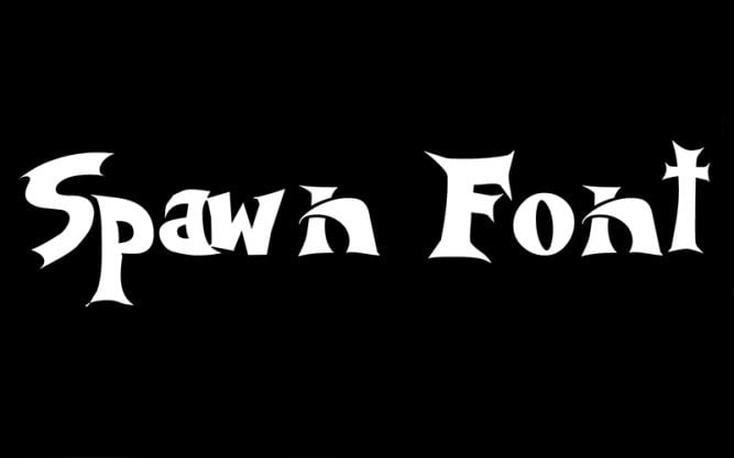Spawn Font Family Free Download