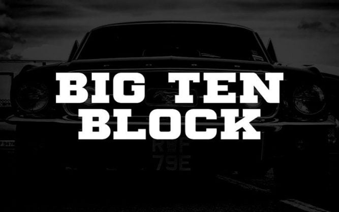 Big Ten Block Font Family Free Download