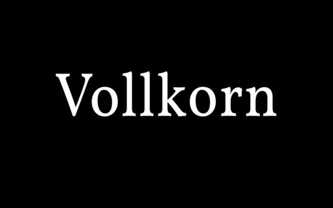 Vollkorn Font Family Free Download