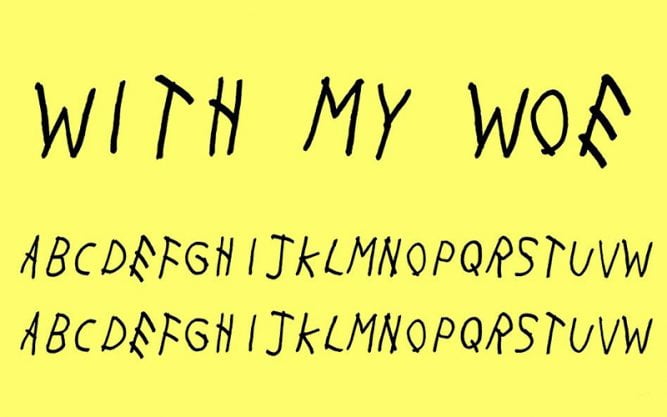 With My Woes Font Family Free Download