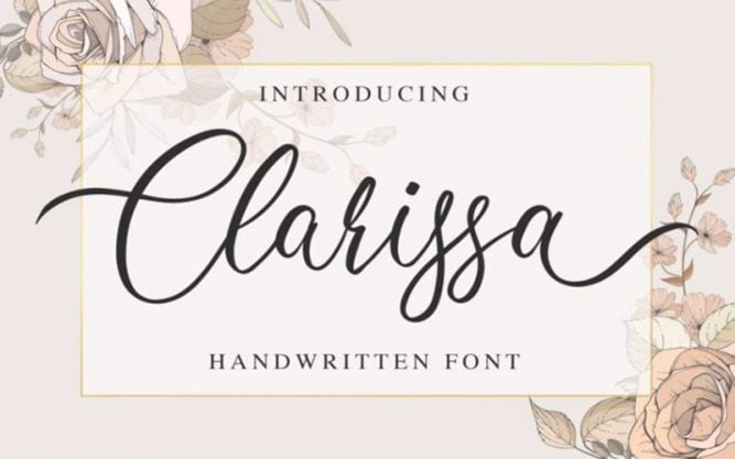 Clarissa Font Family Free Download