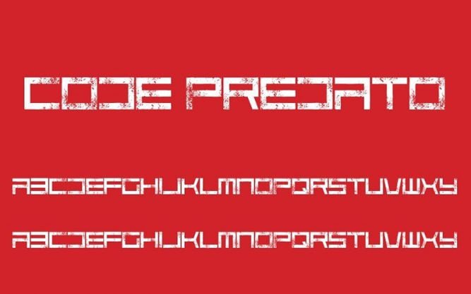 Code Predators Font Family Free Download