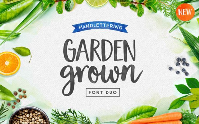 Garden Grown Font Family Free Download