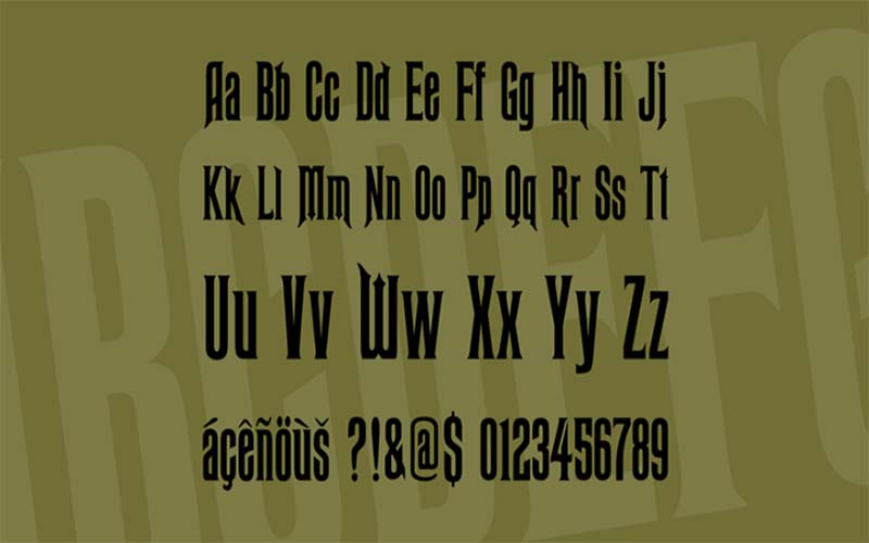 Haunted Mansion Font Free Family Download