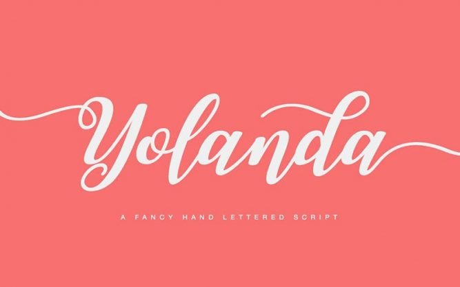 Yolanda Script Font Family Free Download