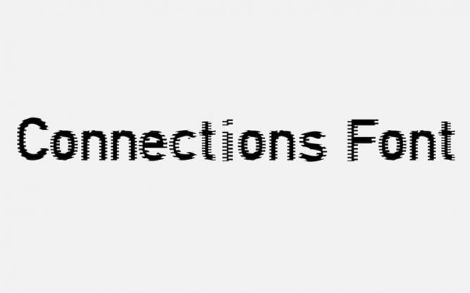 download connections font
