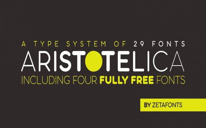 Aristotelica Font Family Free Download