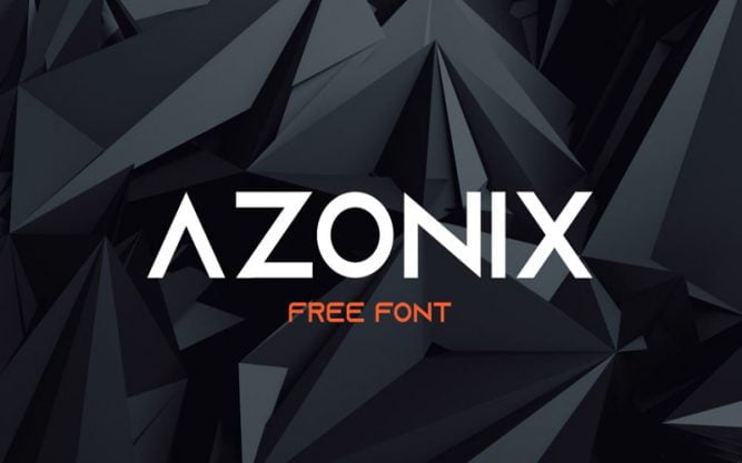 Azonix Font Family Free Download
