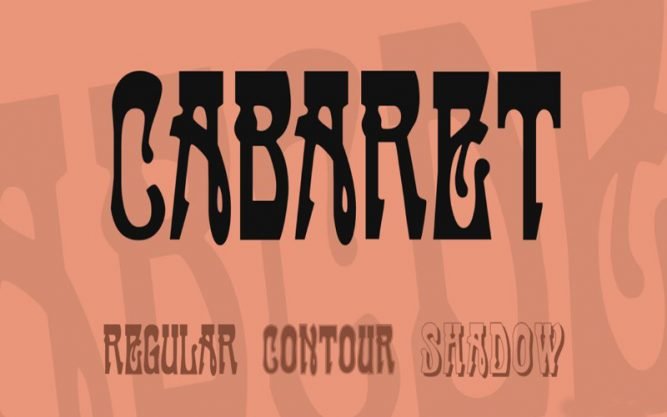 Cabaret Font Family Free Download