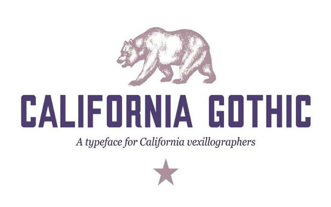 California Gothic Font Family Free Download