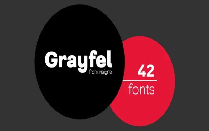 Grayfel Font Family Free Download