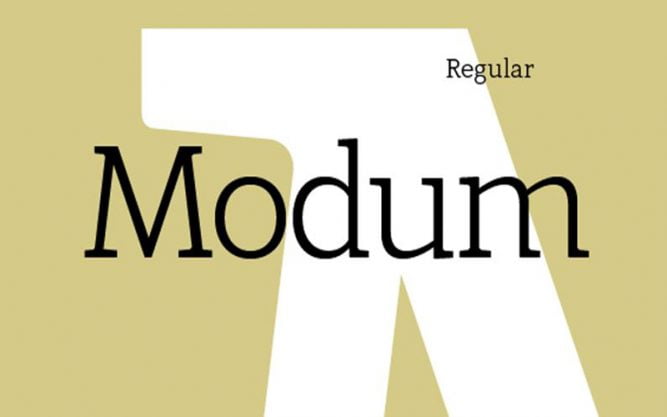 Modum Font Family Free Download