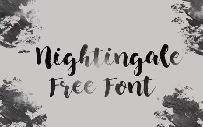 Nightingale Font Free Download