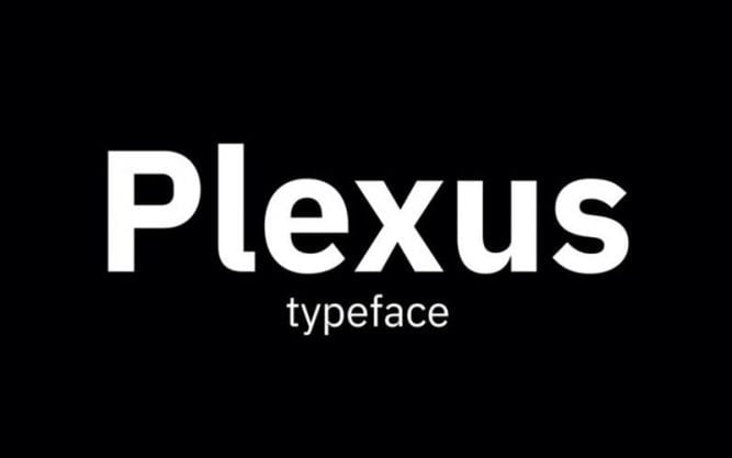 Plexus Font Family Free Download