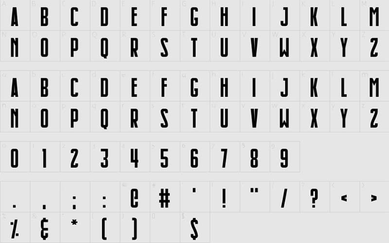Slimlines Font Family Free Download