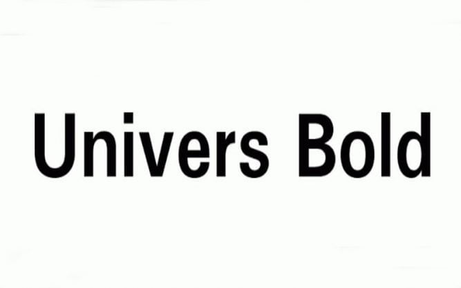 univers font family free download