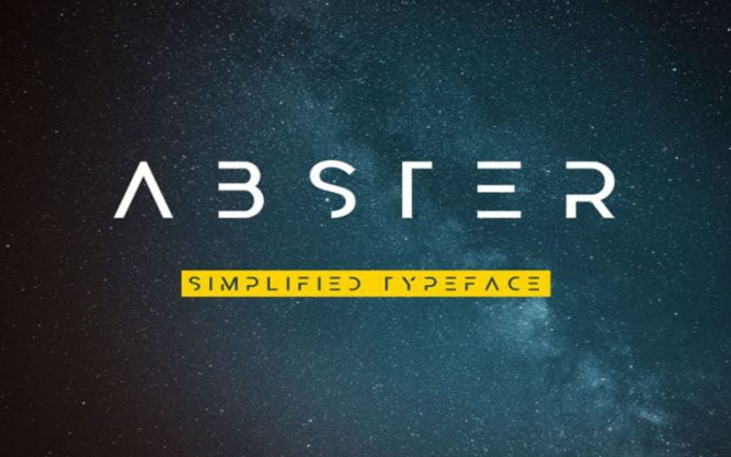 Abster Font Family Free Download