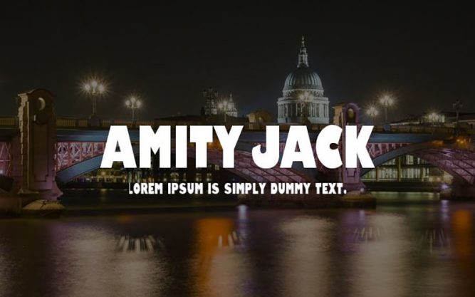 Amity Jack Font Family Free Download