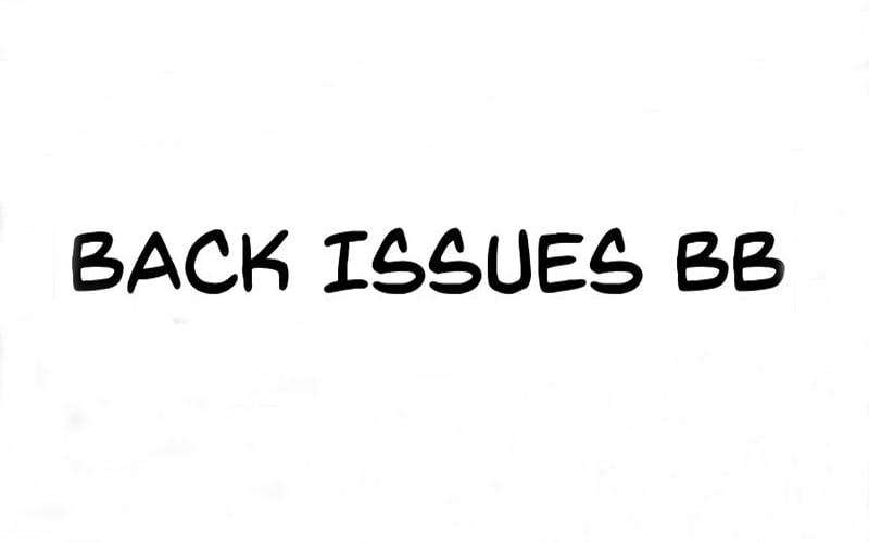 Back Issues BB Font Free Download