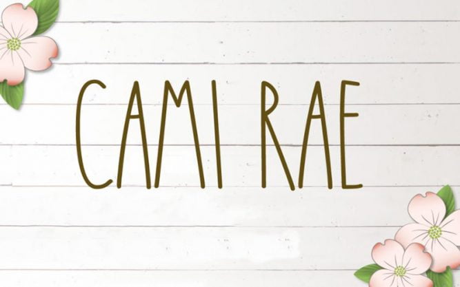 Cami Rae limited Font Family Free Download