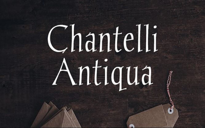 Chantelli Antiqua Font Family Free Download