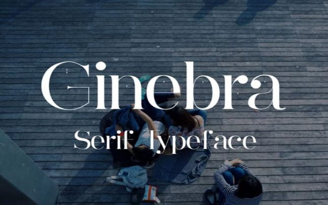 Ginebra Font Family Free Download
