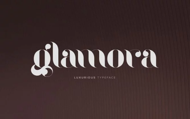 Glamora Stencil Font Family Free Download