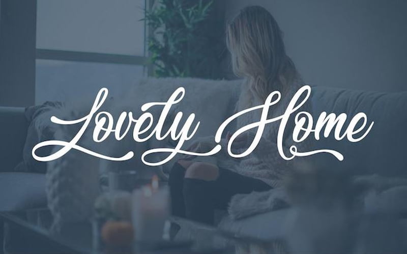 Lovely Home Font Free Download   Lovely Home Font Free Download 