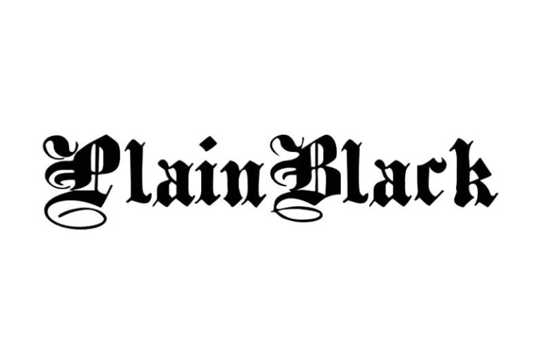 PlainBlack Font Free Download