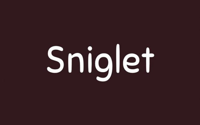 Sniglet Font Family Free Download