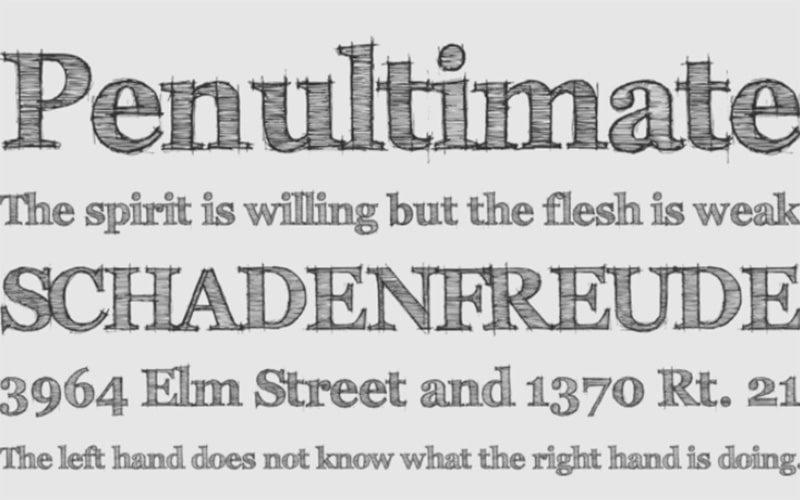 FFF Tusj Font Family Download
