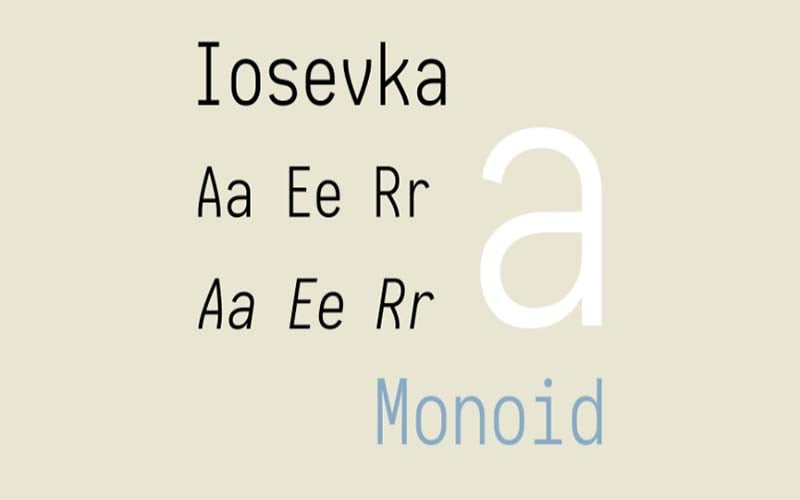 Iosevka Font Family Download