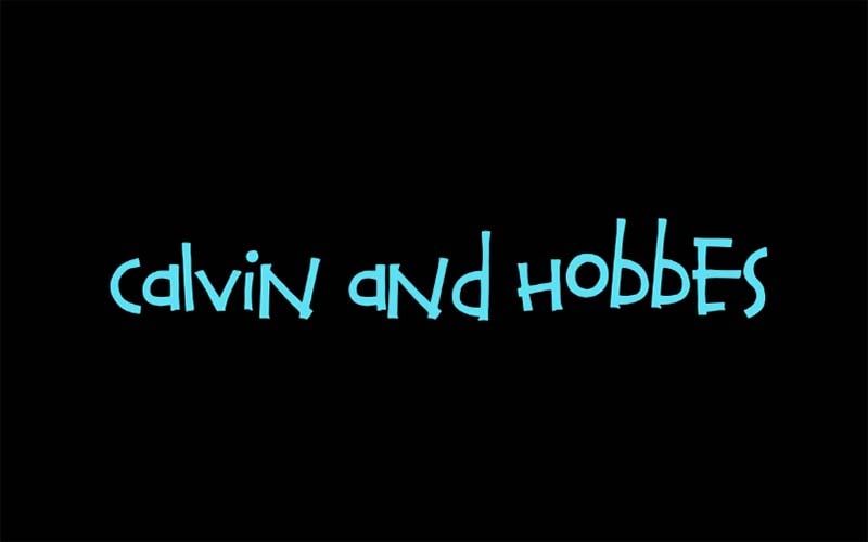 Calvin and Hobbes Font Family Free Download