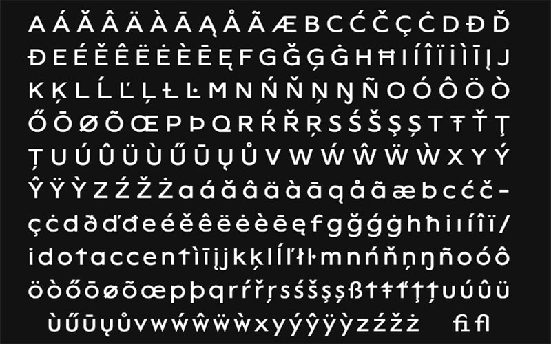 Lack Font Family Free Download