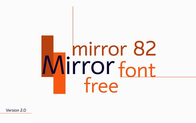 Mirror 82 Font Family Free Download