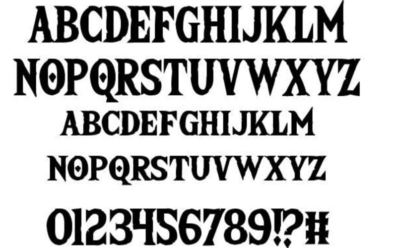 The Wild Breath of Zelda Font Family Free Download